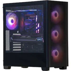 Komplett-PC Epic Gaming a255 RGB – Ryzen 7 7800X3D med Radeon RX 9070 XT och RGB-belysning