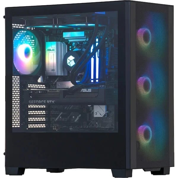 Komplett-PC Epic Gaming a262 Black – svart stationär dator med Ryzen 7 9700X och GeForce RTX 4070 Ti Super